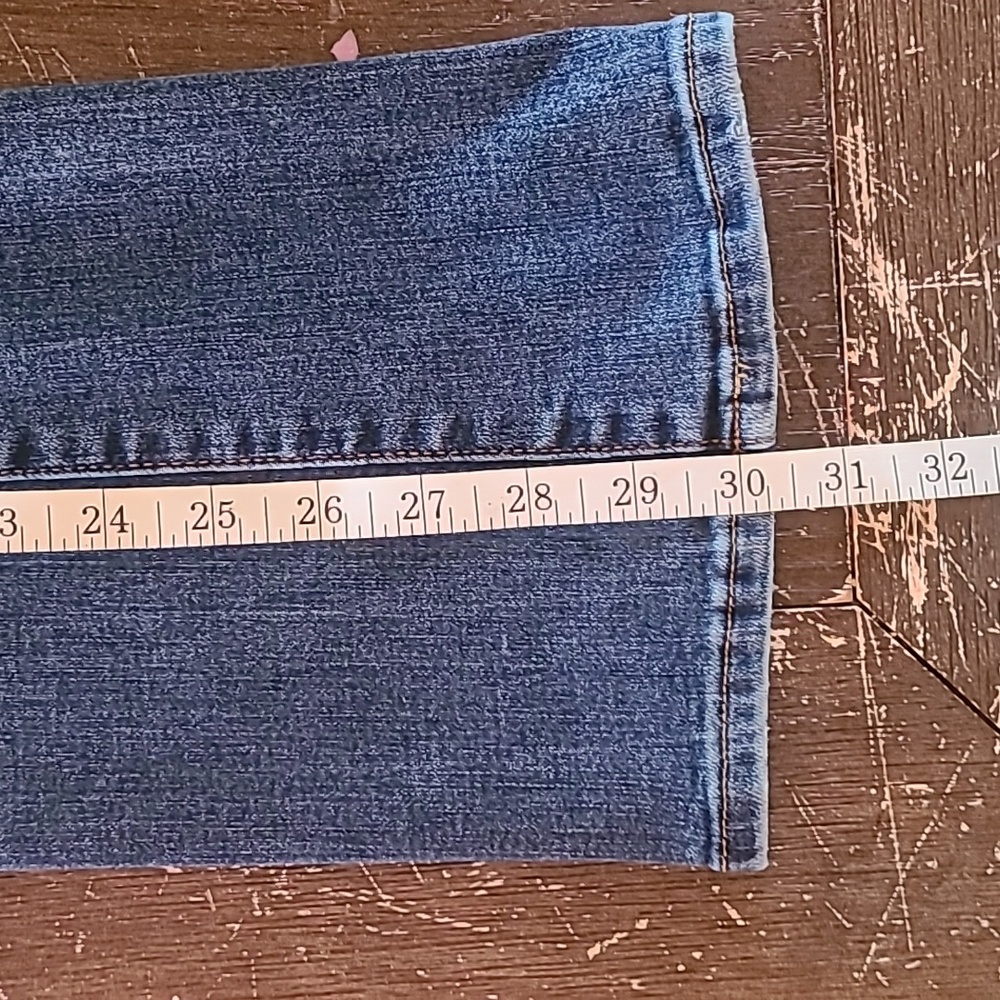 SO Women's Boot Cut Low Rise  Classic Blue Jeans 7/28 - Picture 5 of 9